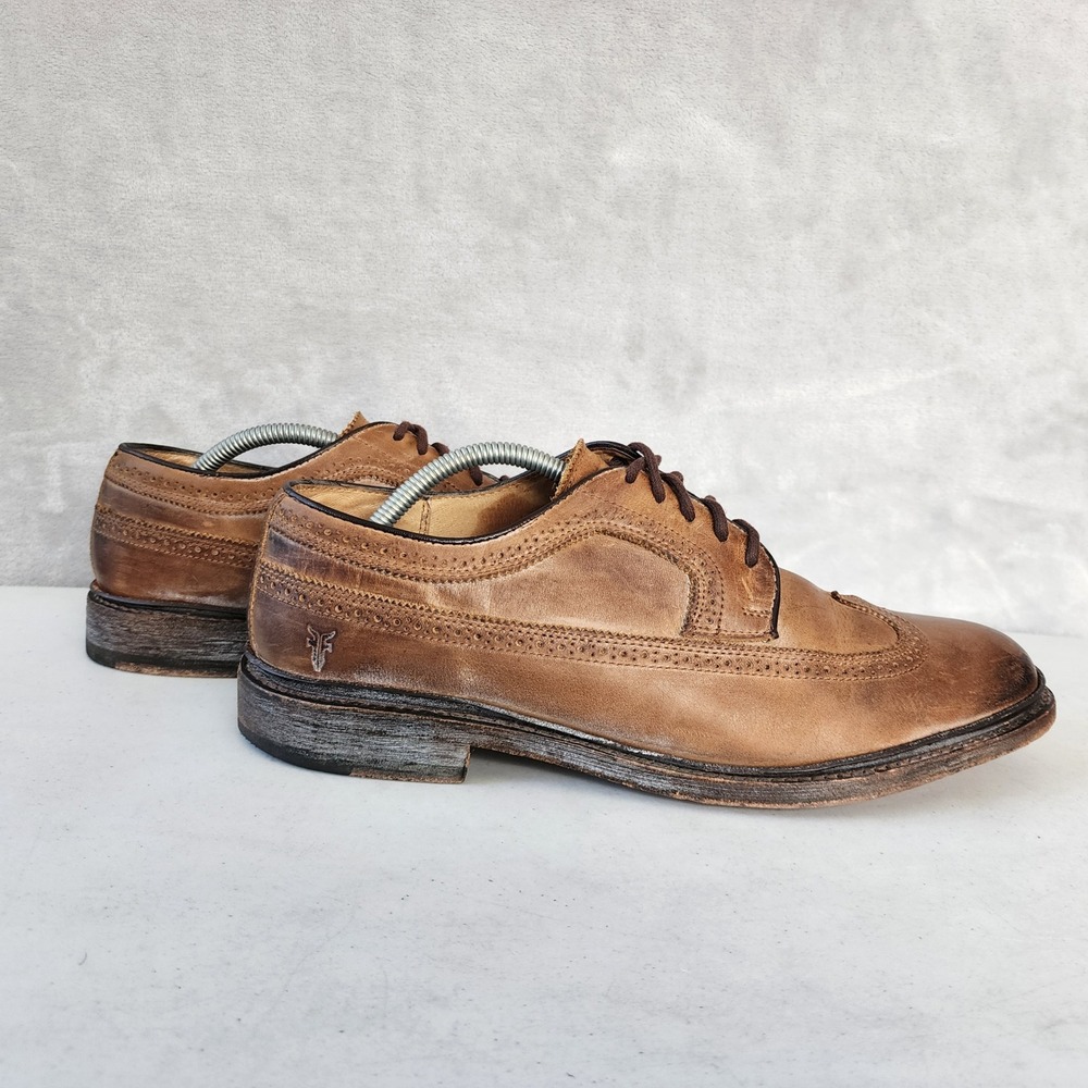 Vintage Brown Leather Derbys